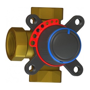 Клапан поворотный 3-ходовой RGP RMV03100-034-4.0 (DN20, Kvs4.0, PN10, ВР3/4)