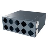 Пленум ТИХОНЯ СПВ Р-200-6х110 из оцинкованной стали с присоединением D200 на 6 подключений D110