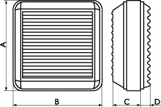 Оконные осевые вентиляторы O.ERRE Ventilor
