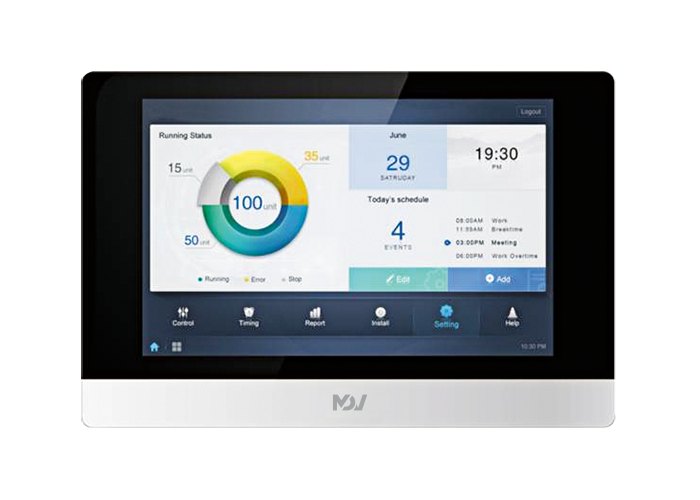 Кассетный четырёхпоточный внутренний блок VRF MDV MDI2-112Q4DHN1