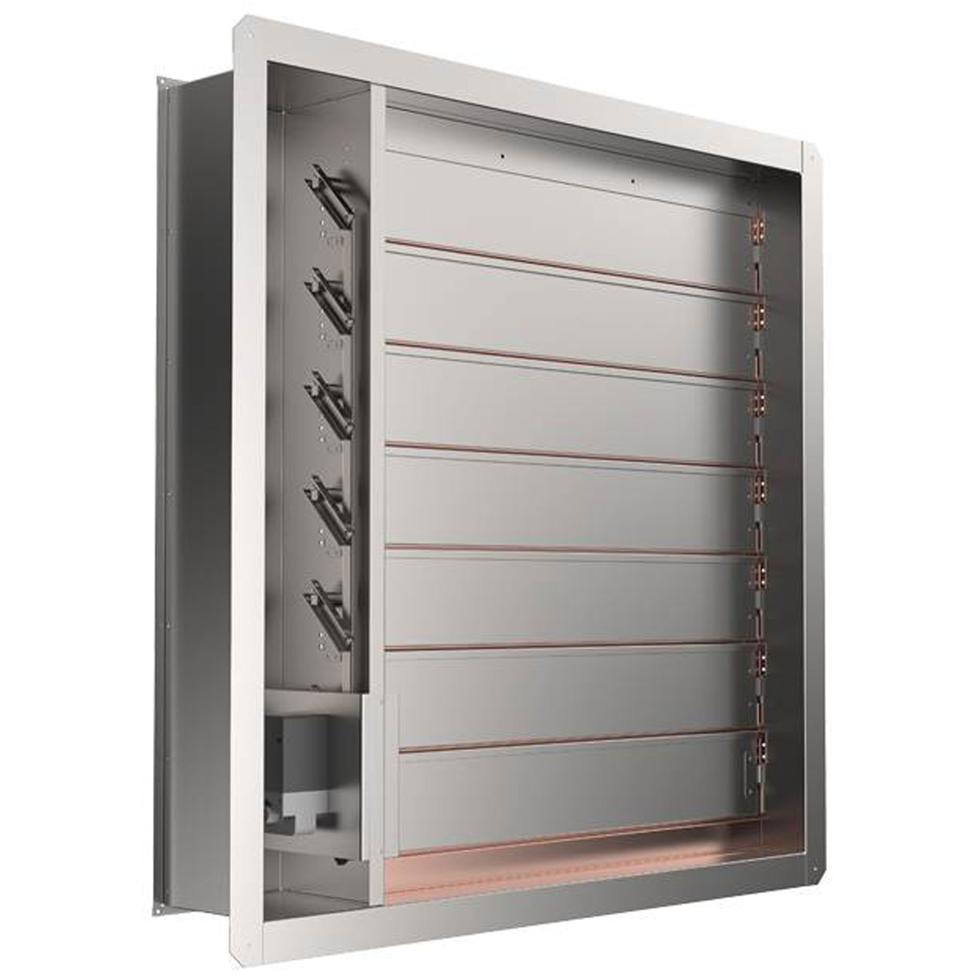 Клапан противопожарный SHUFT SHFDC-90-Mn-900_900-MB230-0-0-0-0, 900×900 мм, EI 90