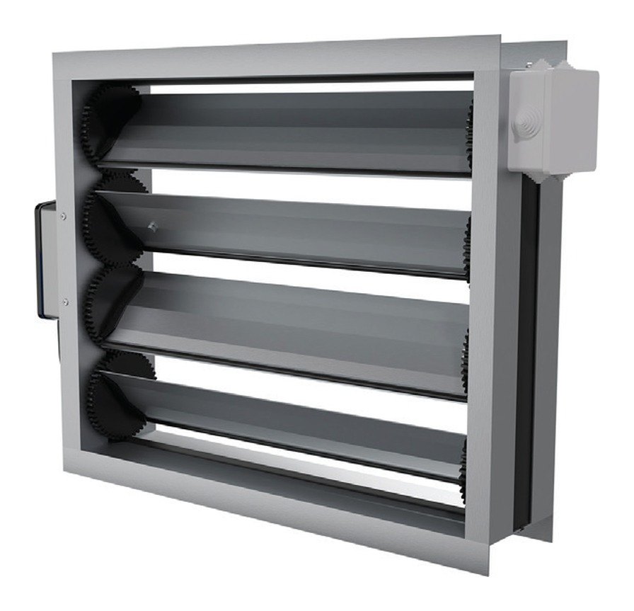 Воздушный клапан с электроподогревом ВКп 1500×350 Воздушный клапан с электроподогревом ВКп 1500×350