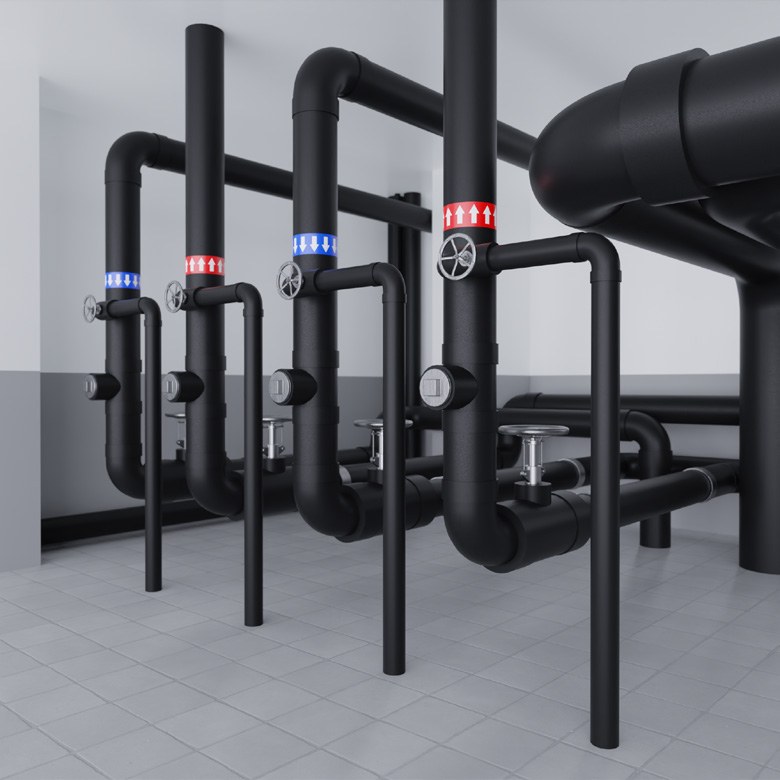 Трубка теплоизоляционная РУ-ФЛЕКС СТ 32×57 мм, 2 м