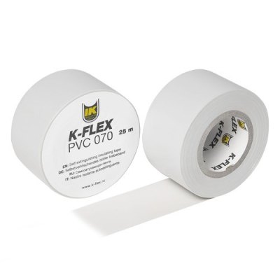 Лента ПВХ K-FLEX PVC AT 070 38 мм × 25 м, серая